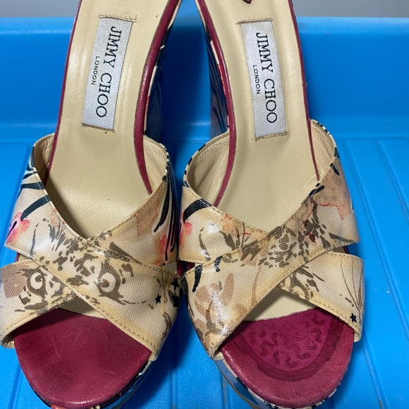 Jimmy Choo Wedge Shoes size 40 - Picture 5 of 10